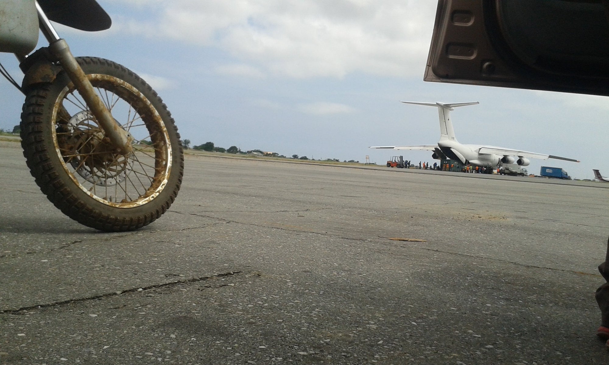 Hitchiking with the Angolan Air Force